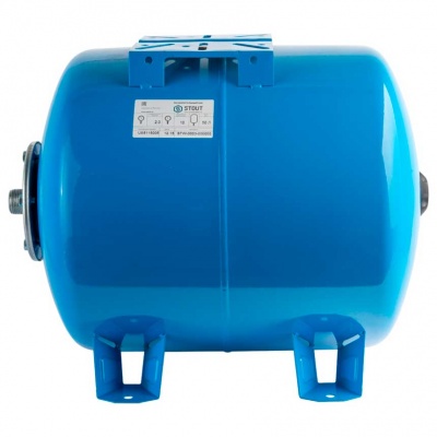 Гидроаккумулятор для водоснабжения горизонтальный 100 л STOUT